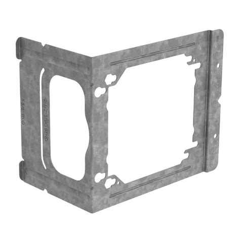 metal electrical box holder aka|lowes electrical box mounting hardware.